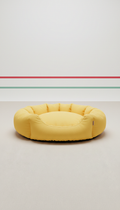 Designer Pet Bed in Lemon Glow