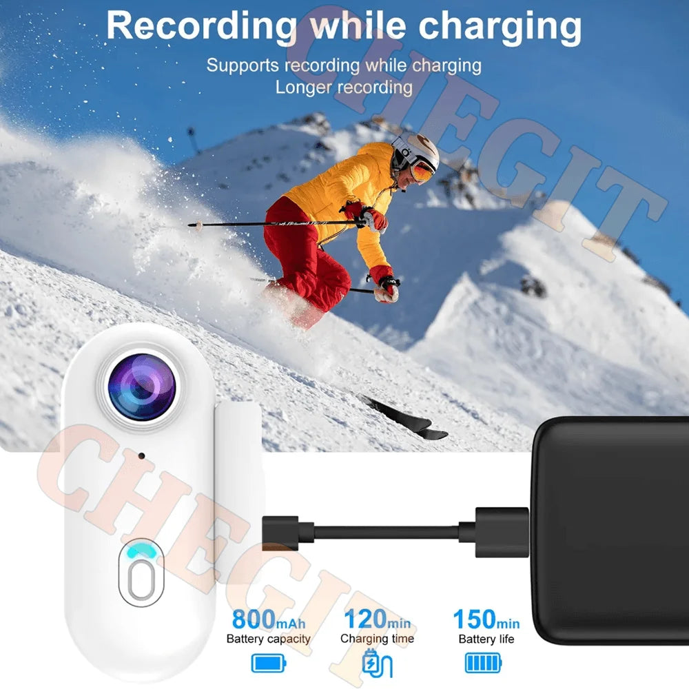 4K Ultra HD Sports Action Camera | Helmet, Motorcycle & Bicycle Body Cam