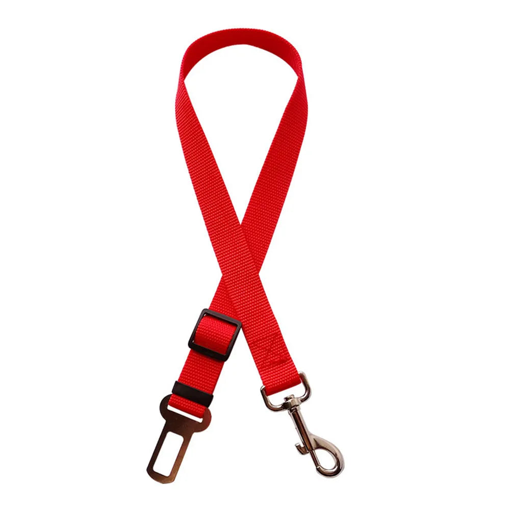 Dog Car Safety Belt — Adjustable & Secure