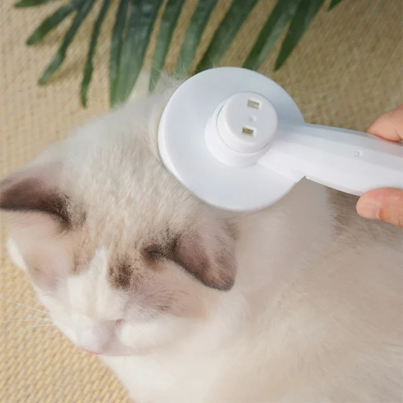 Self-Cleaning Deshedding Brush for Cats & Dogs