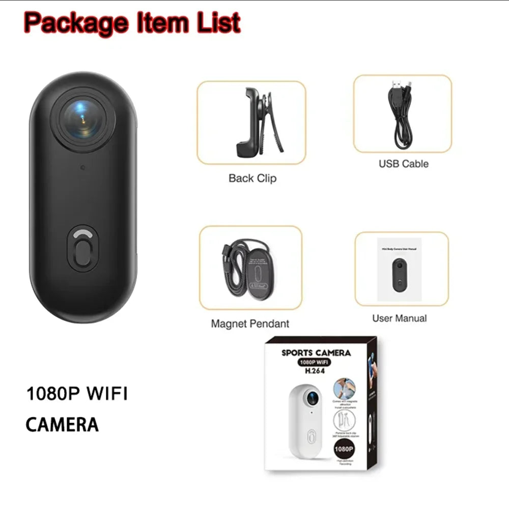 4K Ultra HD Sports Action Camera | Helmet, Motorcycle & Bicycle Body Cam