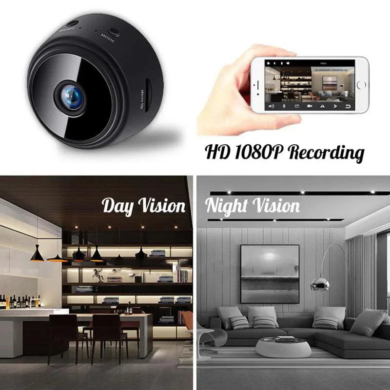 A9 HD WiFi Smart Security Camera – 1080P Wireless Home Surveillance