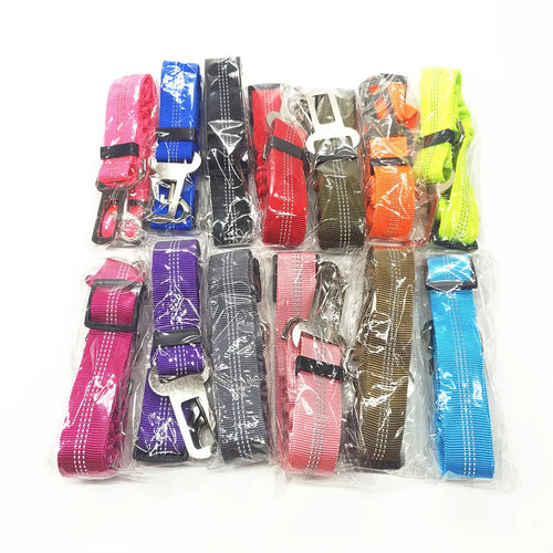 Dog Car Safety Belt — Adjustable & Secure