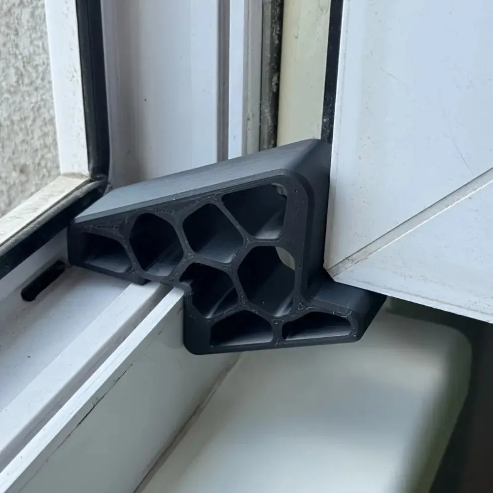 Sliding Door & Window Track Lock — Anti-Slam
