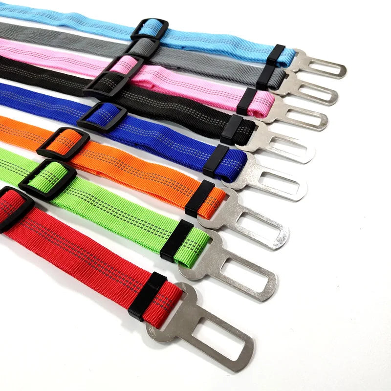 Dog Car Safety Belt — Adjustable & Secure