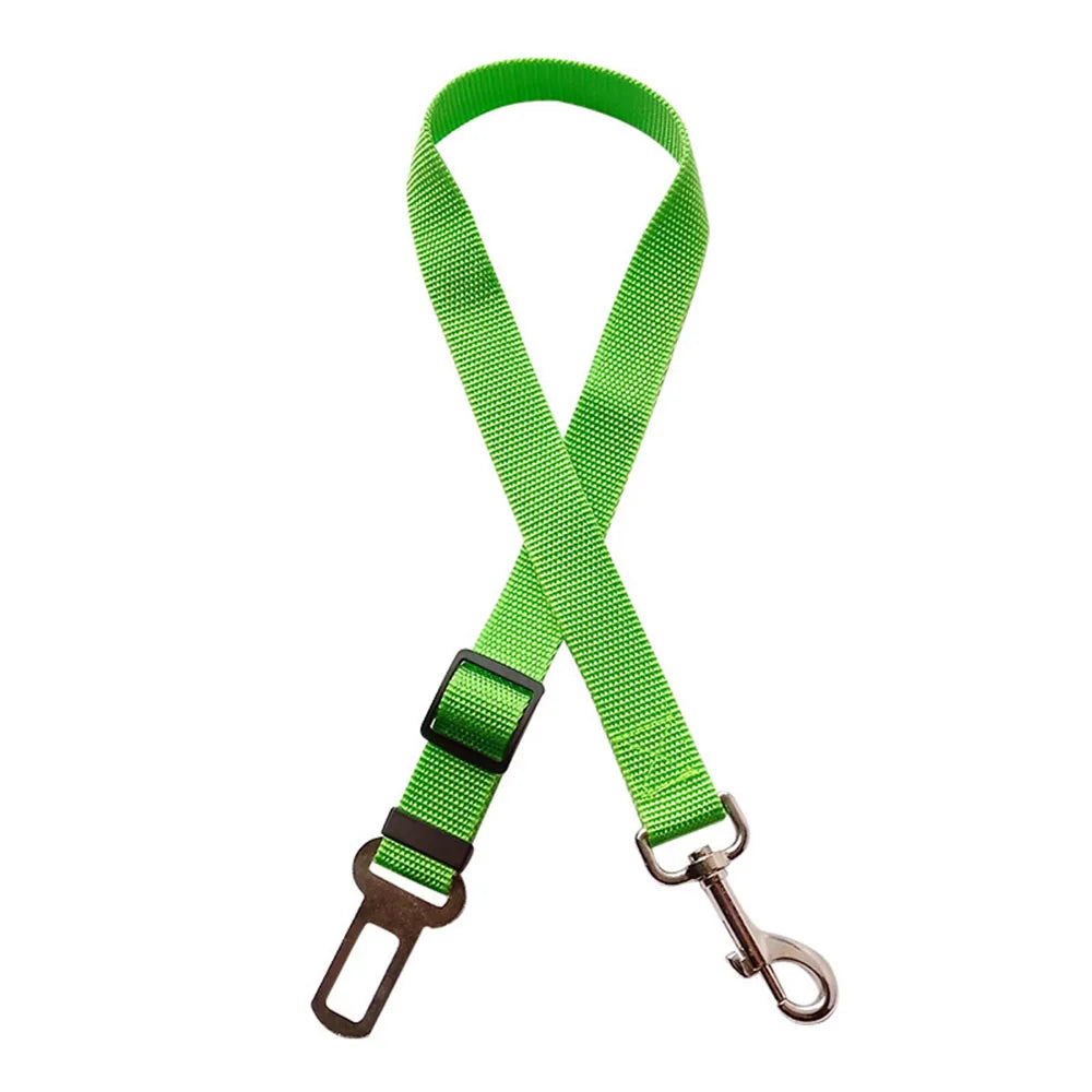 Dog Car Safety Belt — Adjustable & Secure