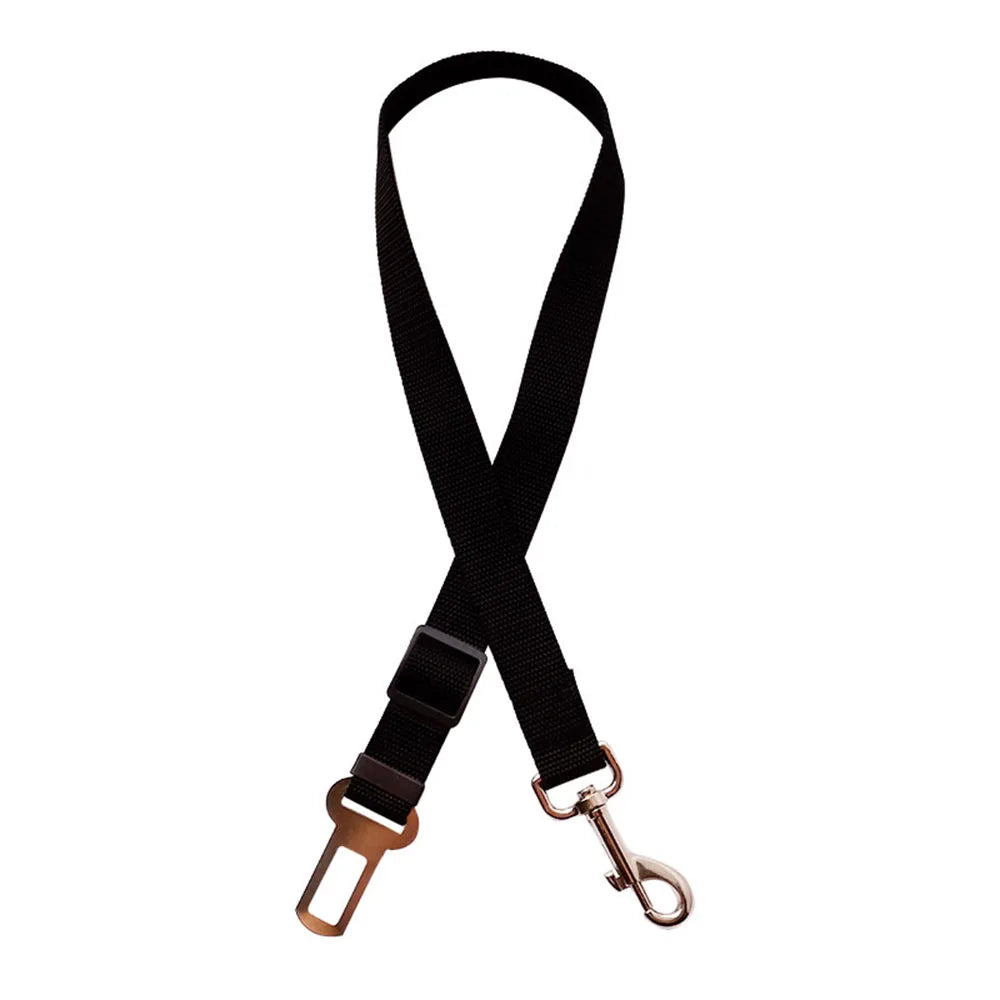 Dog Car Safety Belt — Adjustable & Secure
