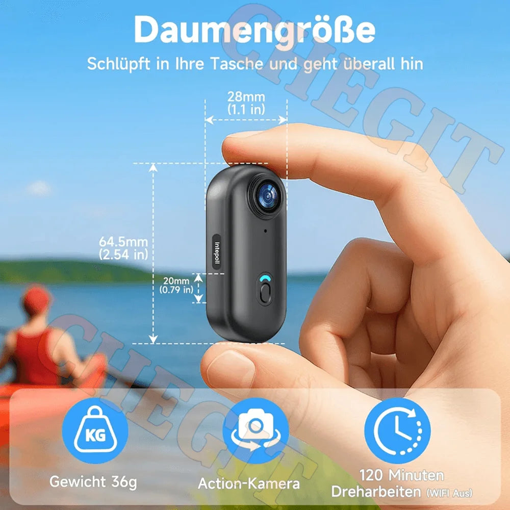 4K Ultra HD Sports Action Camera | Helmet, Motorcycle & Bicycle Body Cam