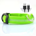 LED Dog Collar — Rechargeable Night Safety Light