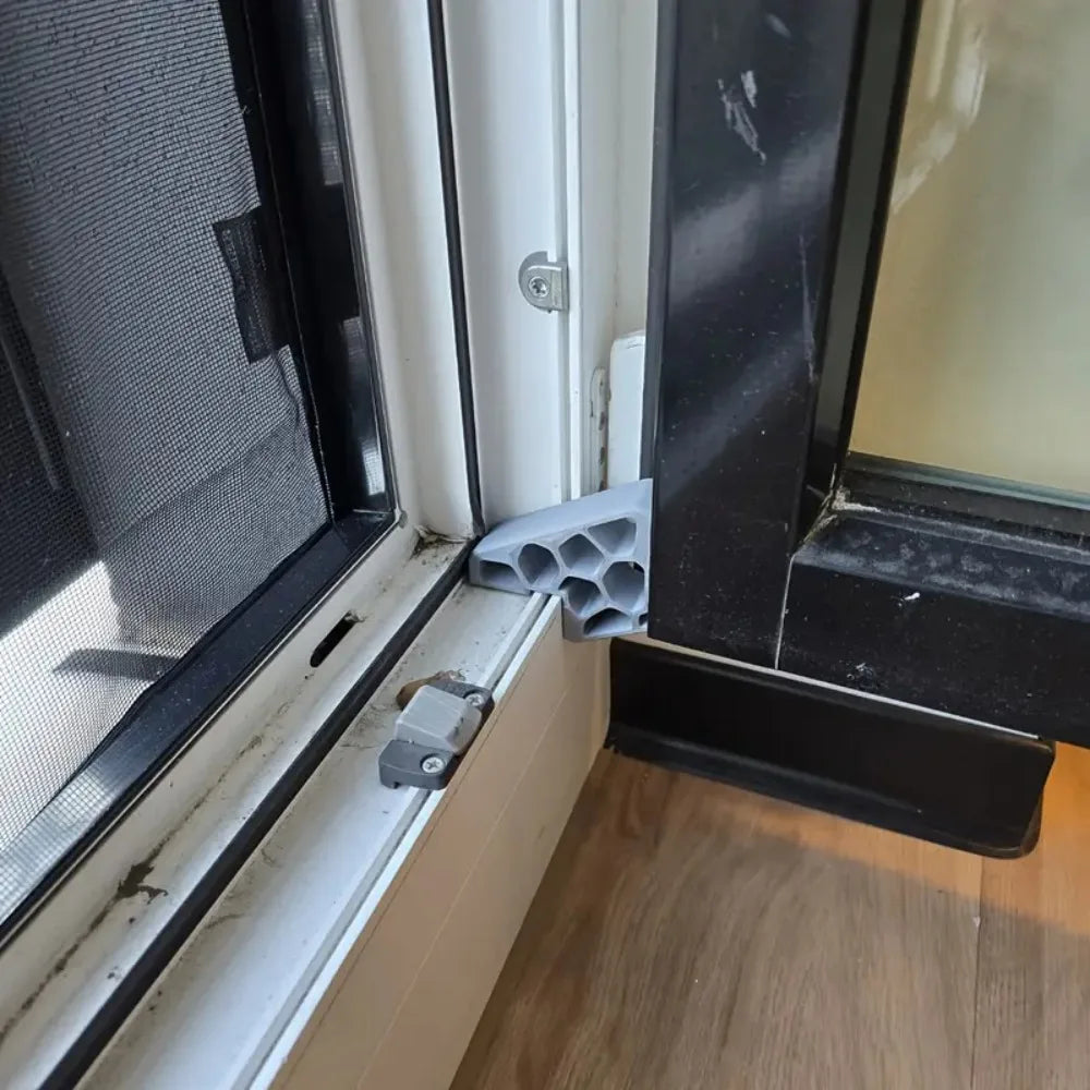 Sliding Door & Window Track Lock — Anti-Slam