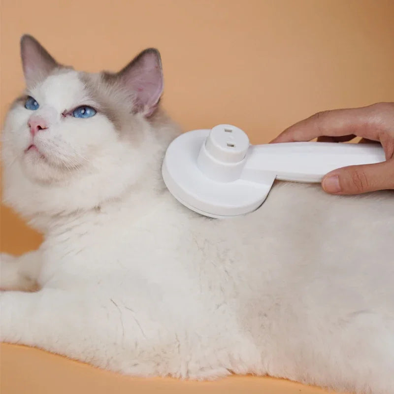 Self-Cleaning Deshedding Brush for Cats & Dogs