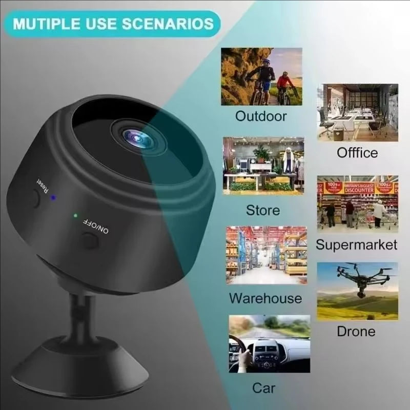 A9 HD WiFi Smart Security Camera – 1080P Wireless Home Surveillance