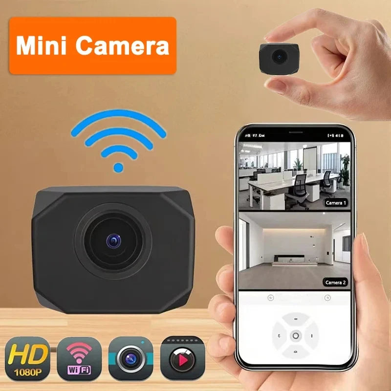 1080P Mini WiFi Security Camera — Smart Home Surveillance