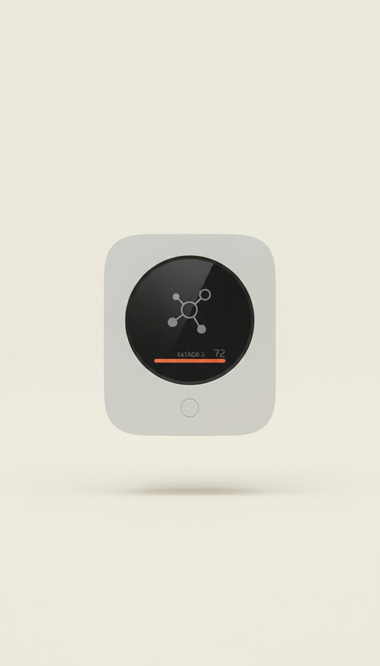 Minimalist Air Quality Monitor with Real-Time Alerts