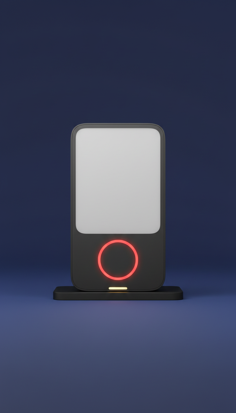 Smart Home Security Hub with Touchscreen